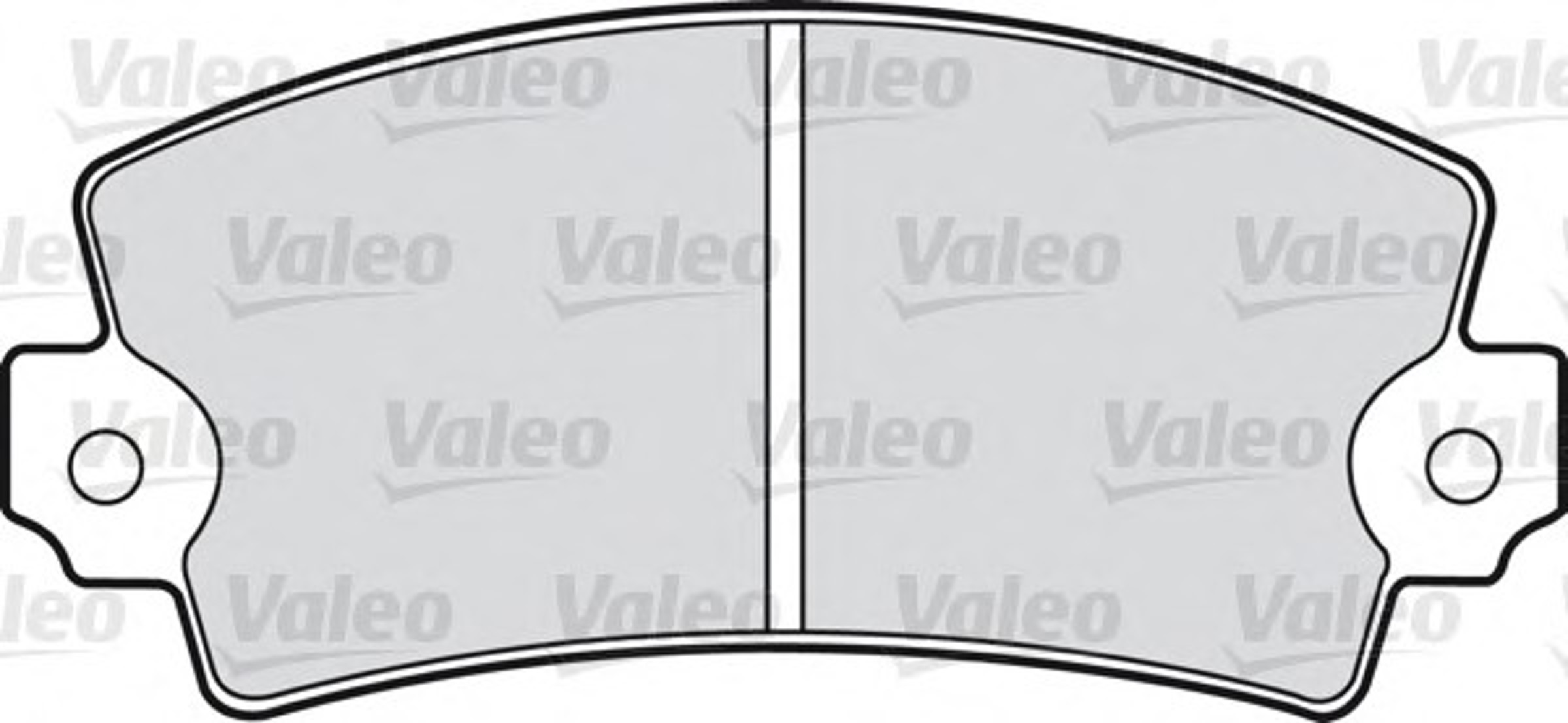 Комплект тормозных колодок дисковый тормоз VALEO 598085