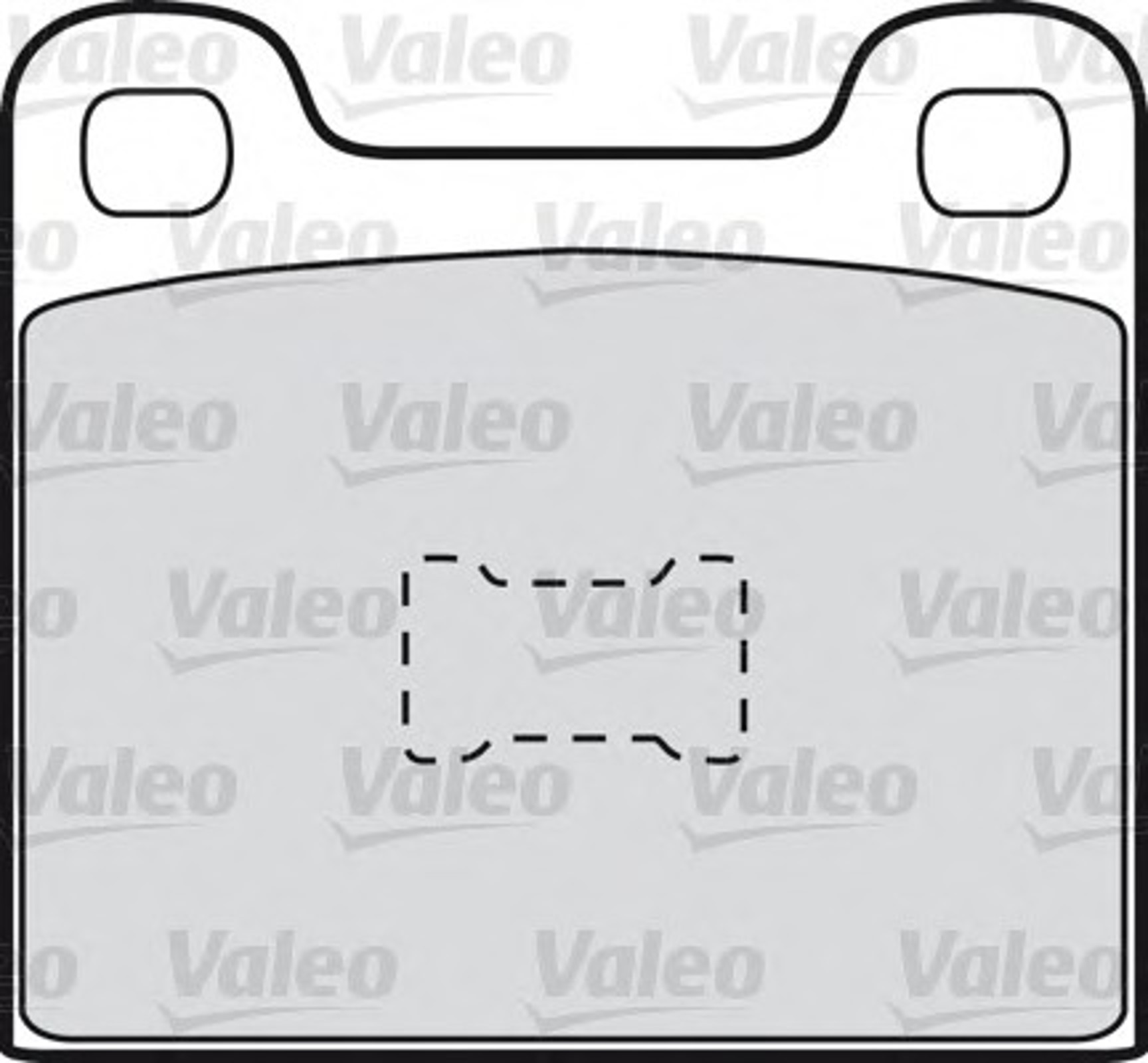 Комплект тормозных колодок дисковый тормоз VALEO 598099