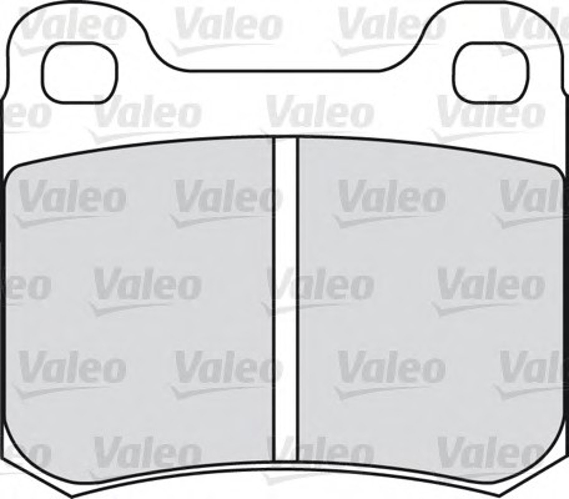 Колодки тормозные дисковые VALEO 598105
