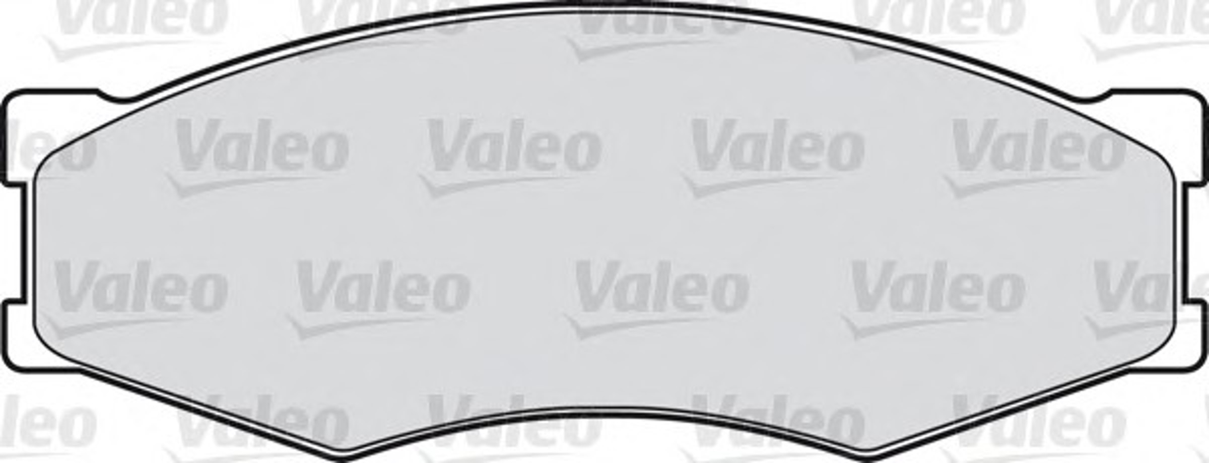 Колодки тормозные дисковые VALEO 598123