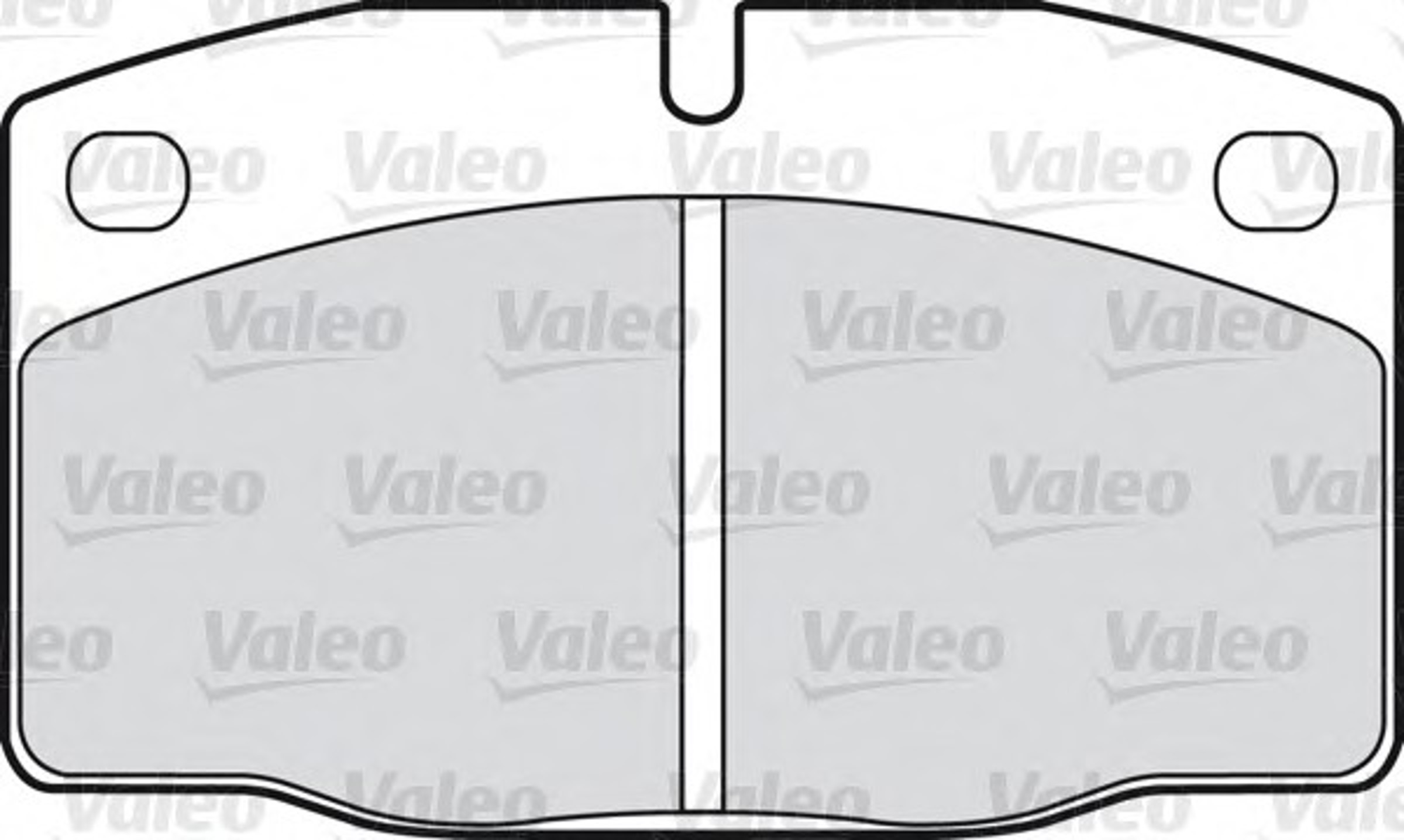 Комплект тормозных колодок дисковый тормоз VALEO 598182