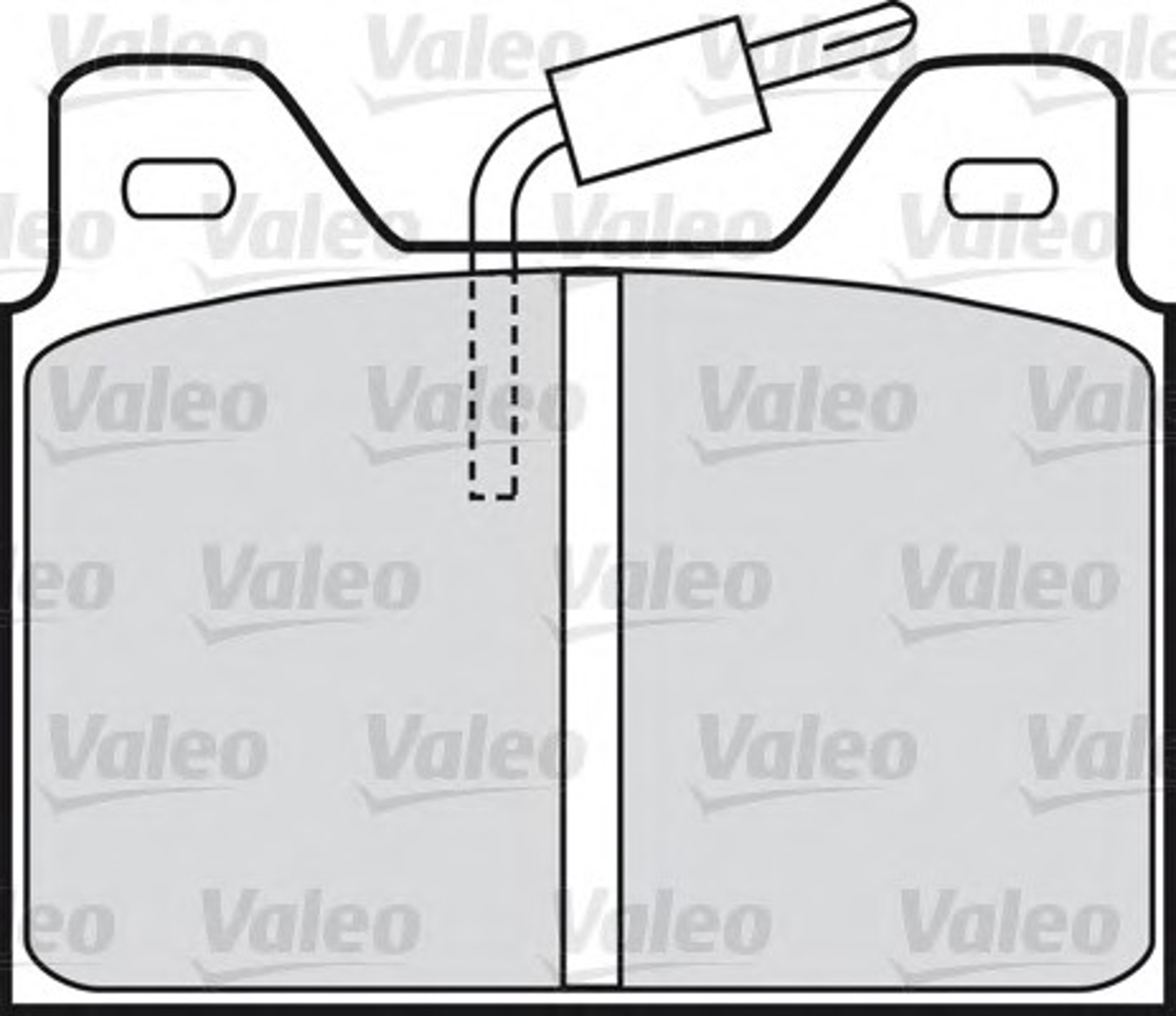 Колодки тормозные дисковые VALEO 598193