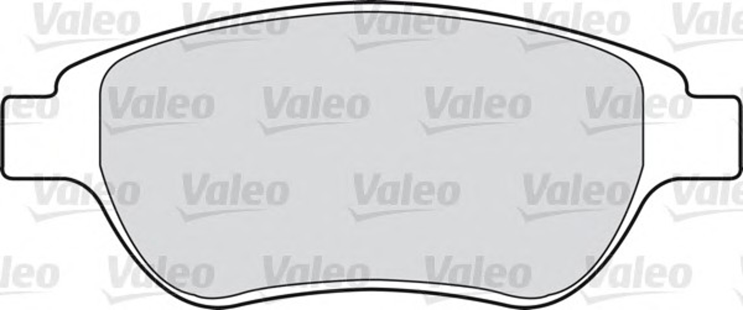 Колодки тормозные дисковые VALEO 598465