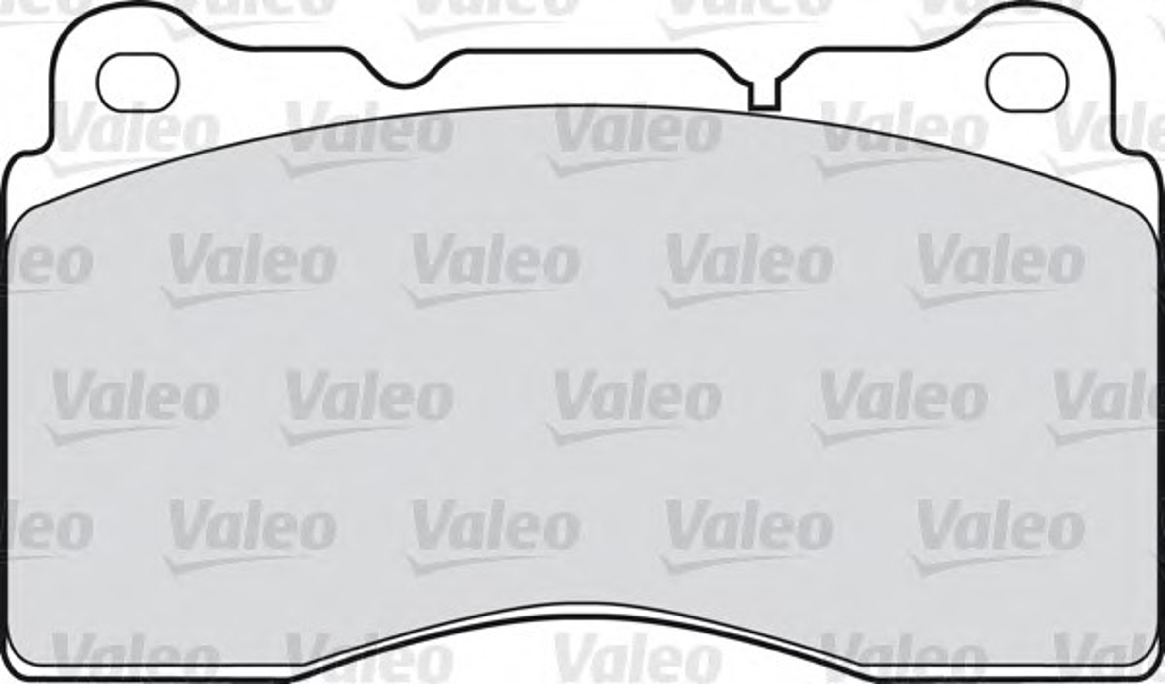 Комплект тормозных колодок дисковый тормоз VALEO 598468
