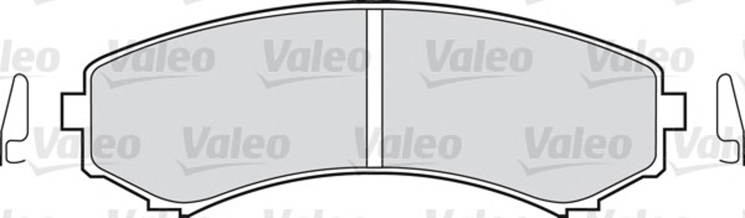 Комплект тормозных колодок дисковый тормоз VALEO 598518