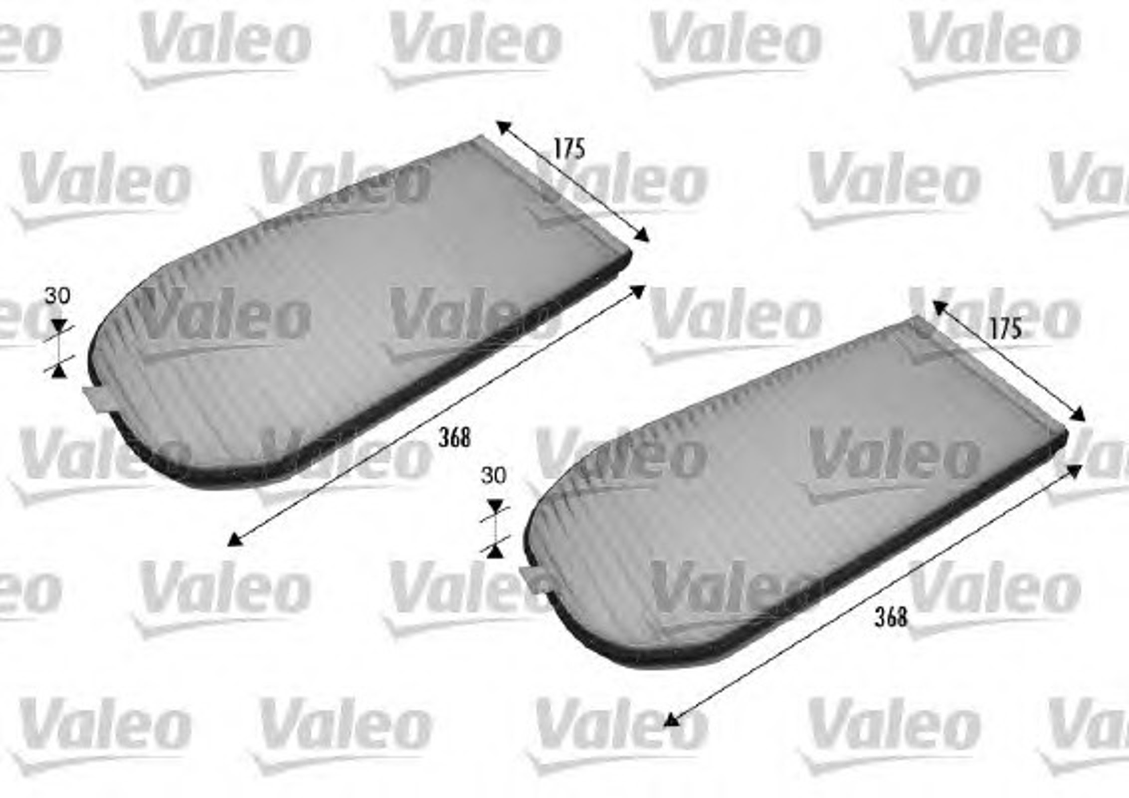 Фильтр салона VALEO 698838