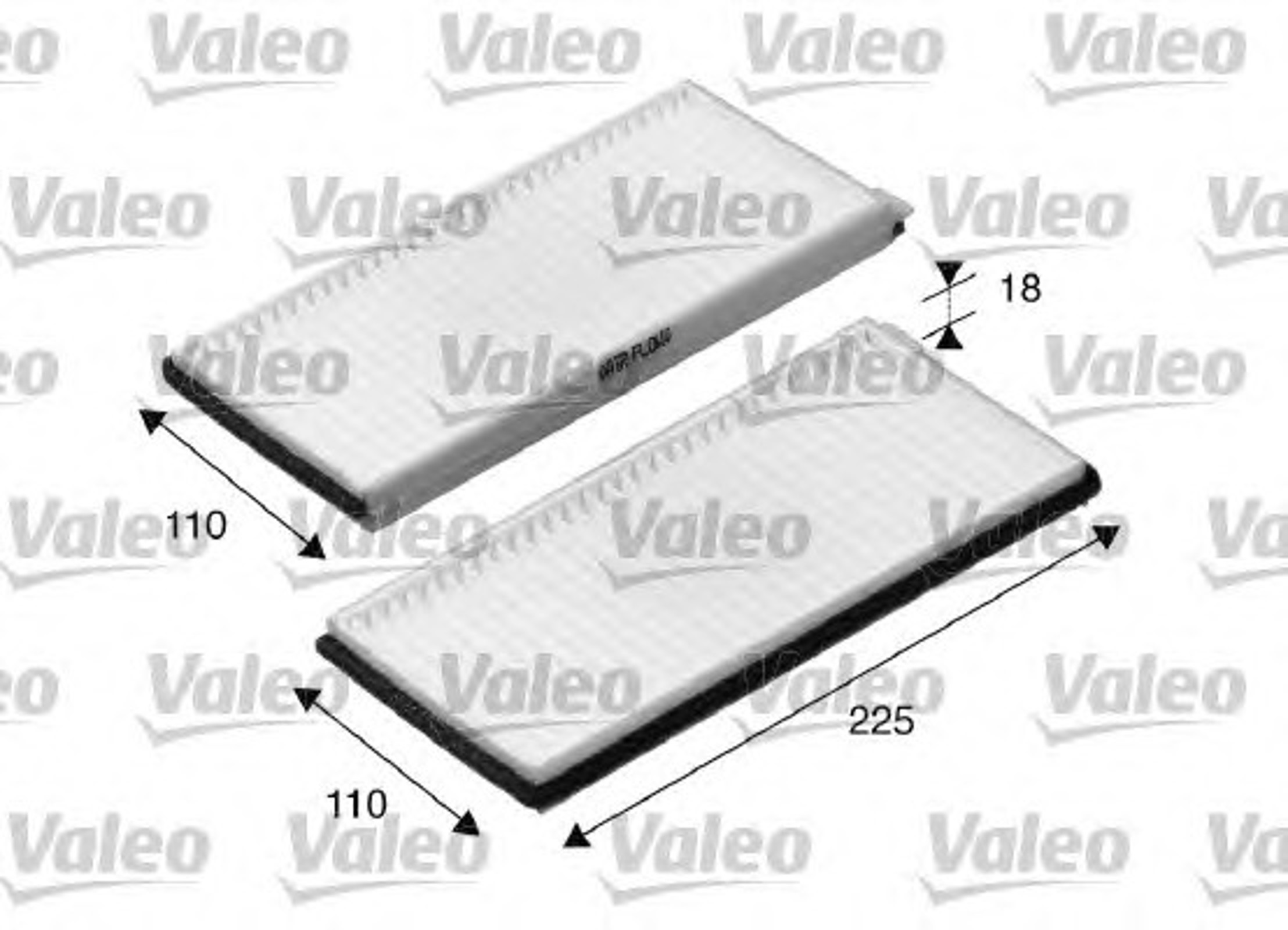 Фильтр салона VALEO 698894