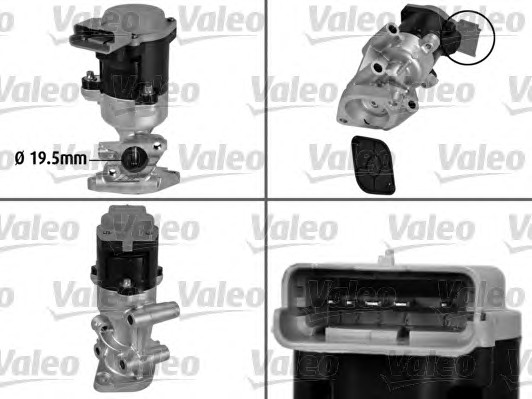 Клапан egr VALEO 700411