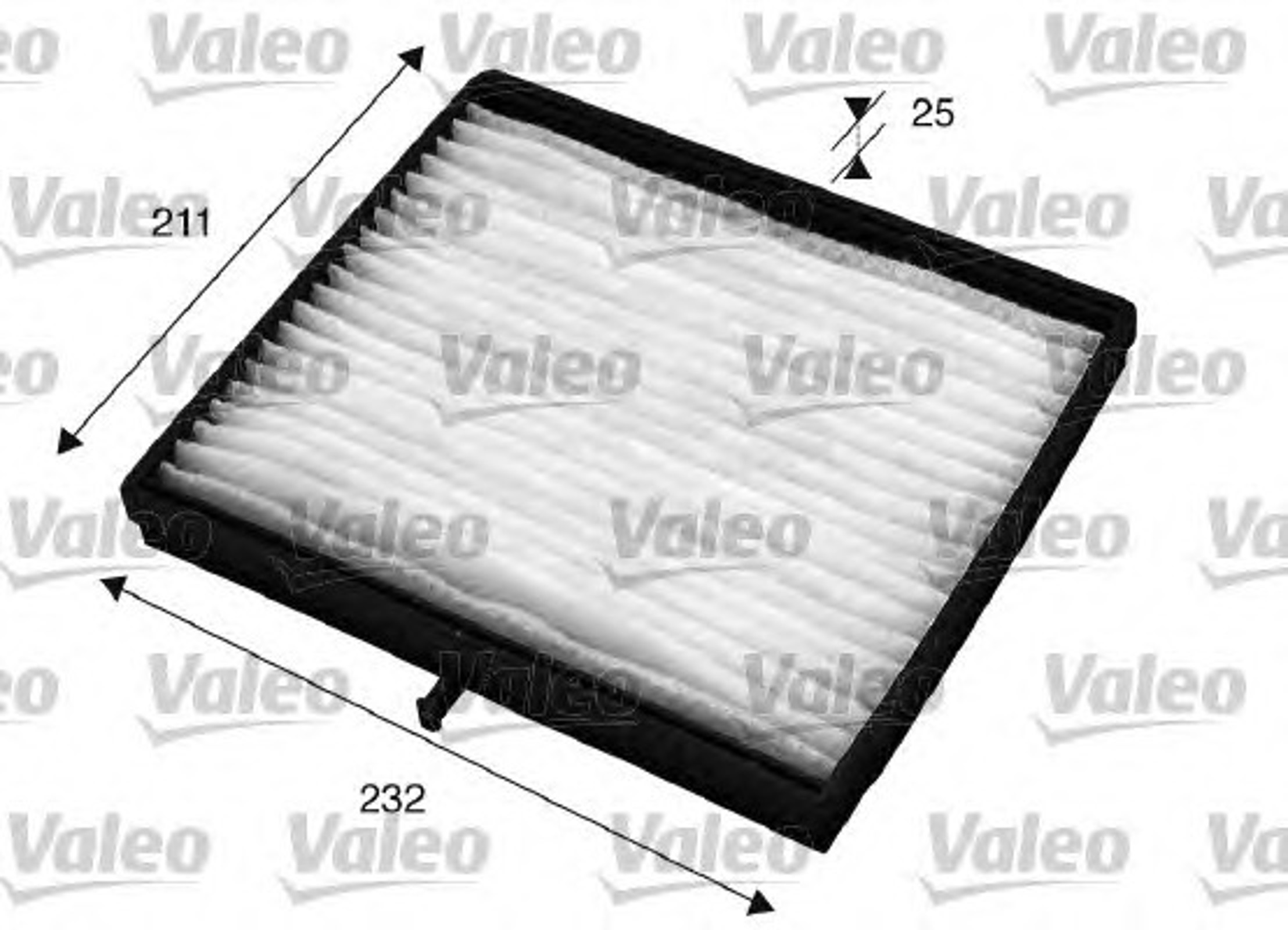 Фильтр салона VALEO 715526