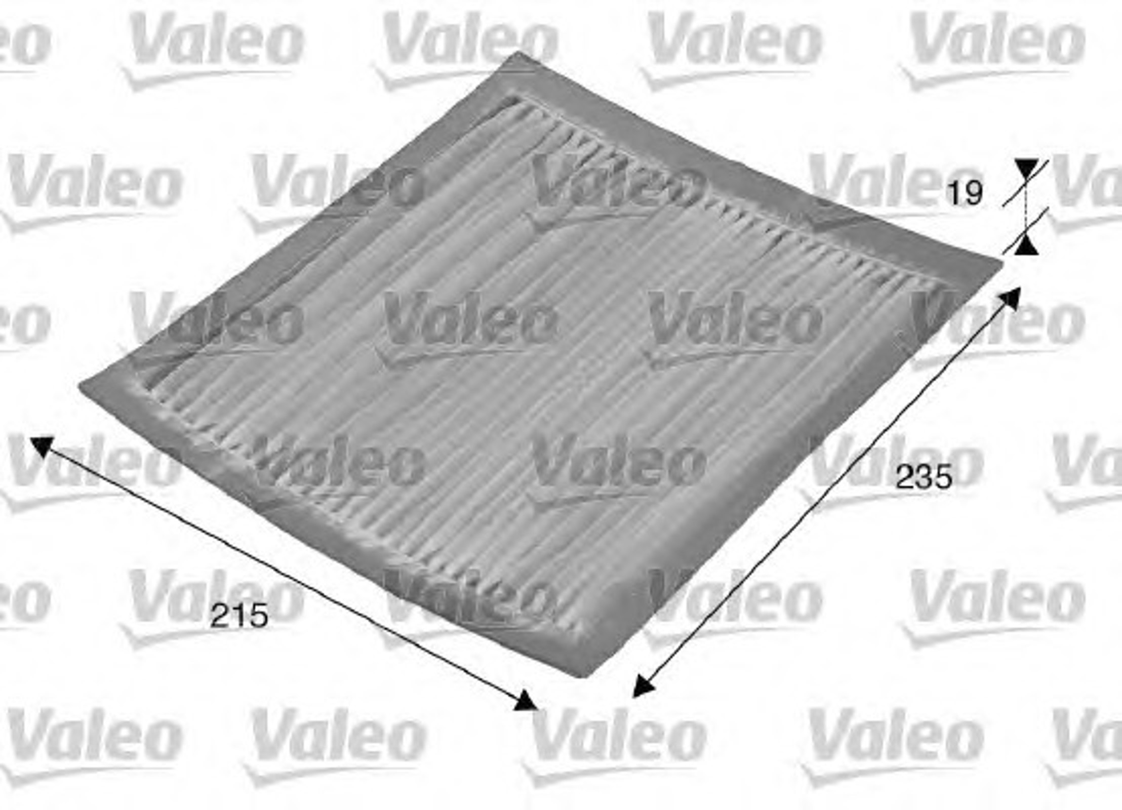 Фильтр салона VALEO 715542