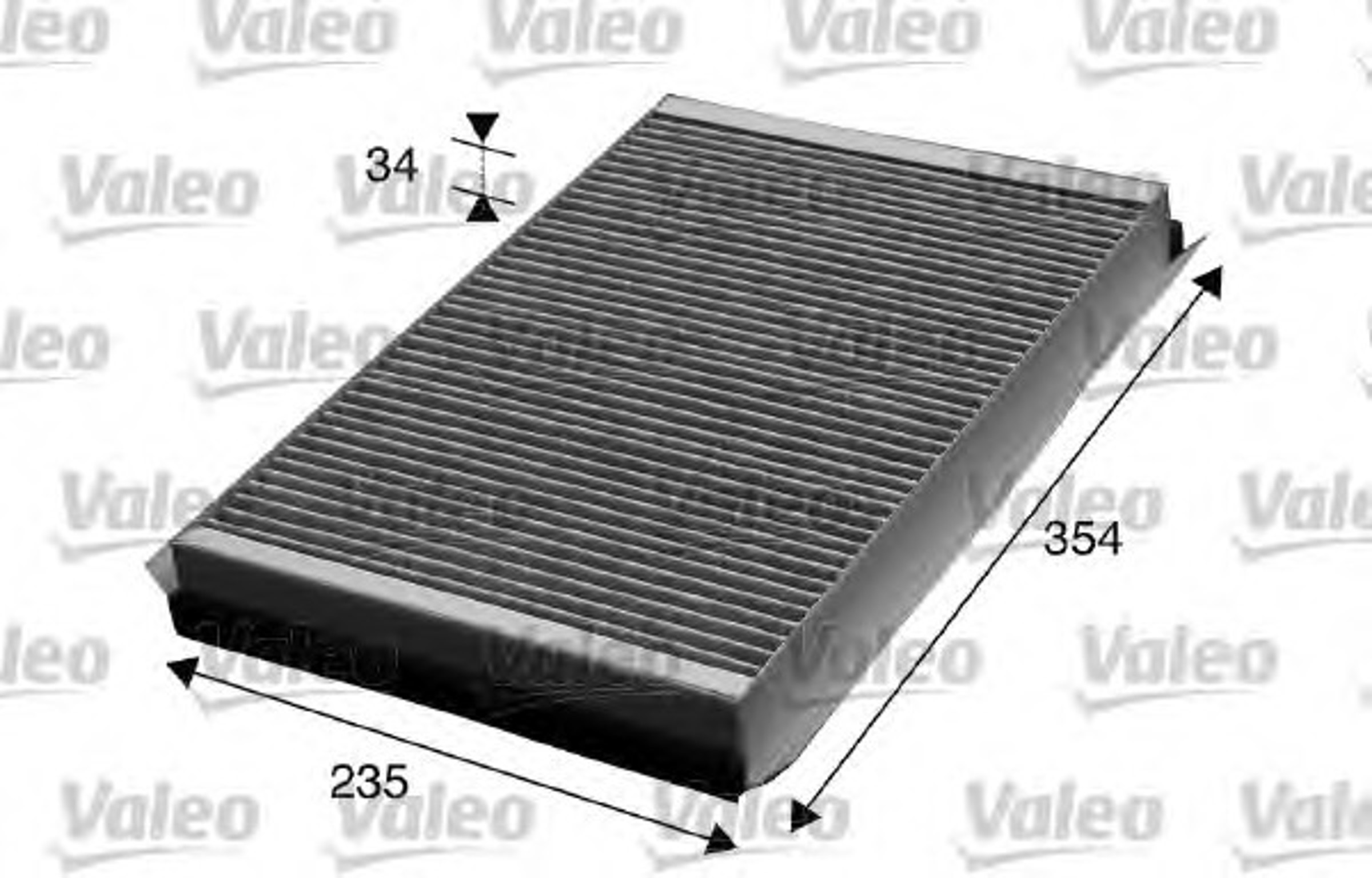 Фильтр салона VALEO 715602