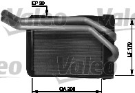 Теплообменник отопление салона VALEO 812432