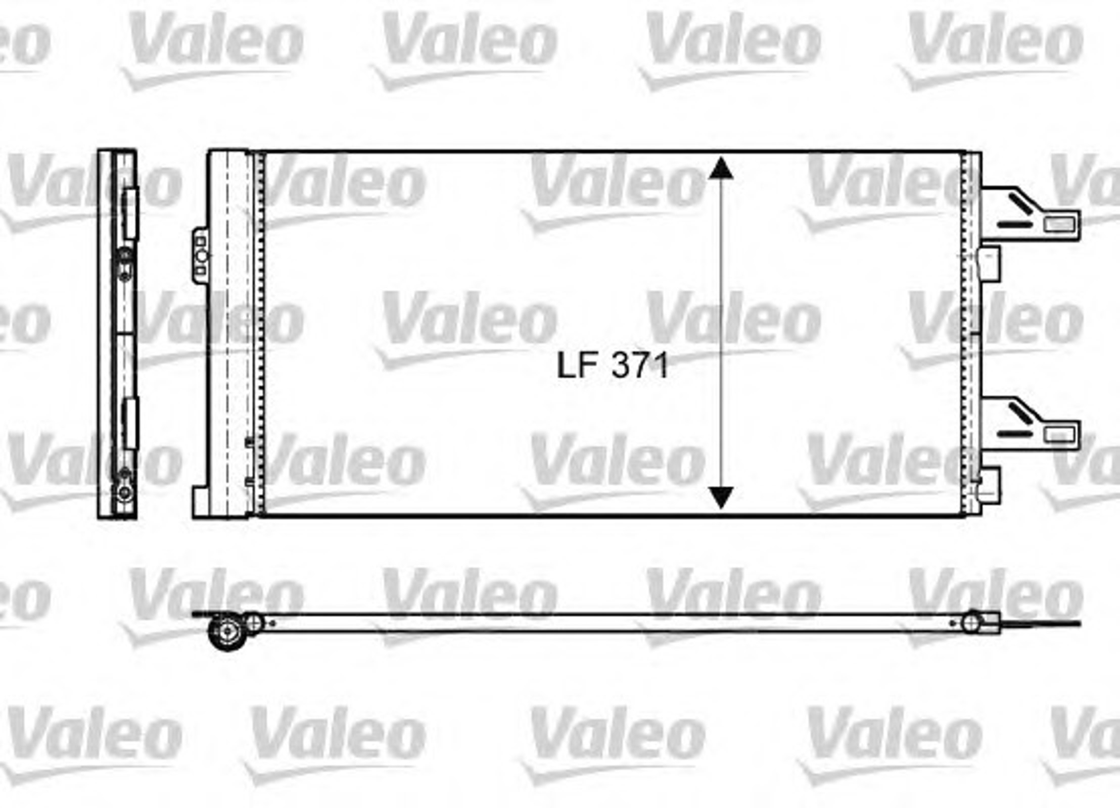 Конденсатор кондиционера VALEO 814085