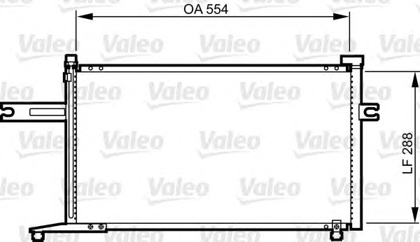 Конденсатор кондиционера VALEO 814300