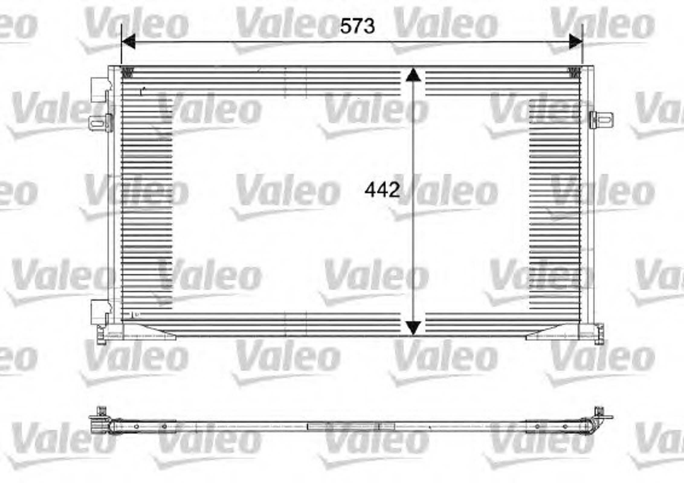 Конденсатор кондиционера VALEO 817644