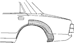 Боковина VAN WEZEL 1876148