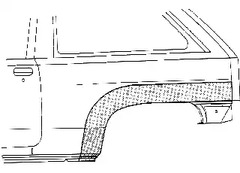 Арка крыла VAN WEZEL 3776145
