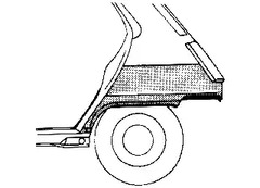Арка крыла VAN WEZEL 4337148