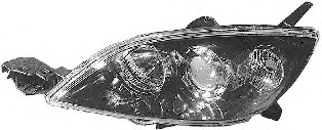 Основная фара VAN WEZEL 2735962