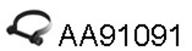 Хомут глушителя VENEPORTE AA91091