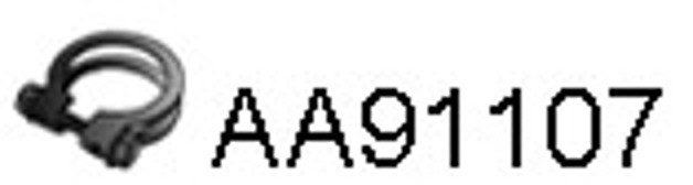 Хомут глушителя VENEPORTE AA91107