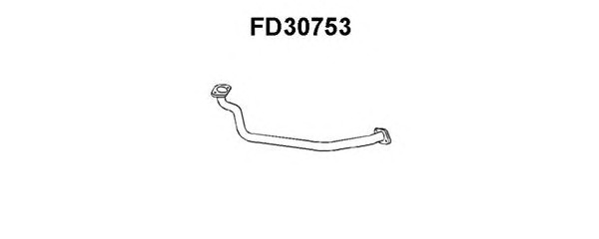 Труба выхлопного газа VENEPORTE FD30753