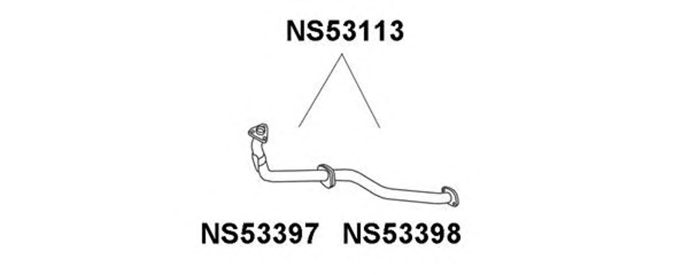 Труба глушителя VENEPORTE NS53113