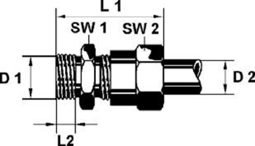 Соединительные элементы трубопровод сжатого воздуха WABCO 893 800 244 0