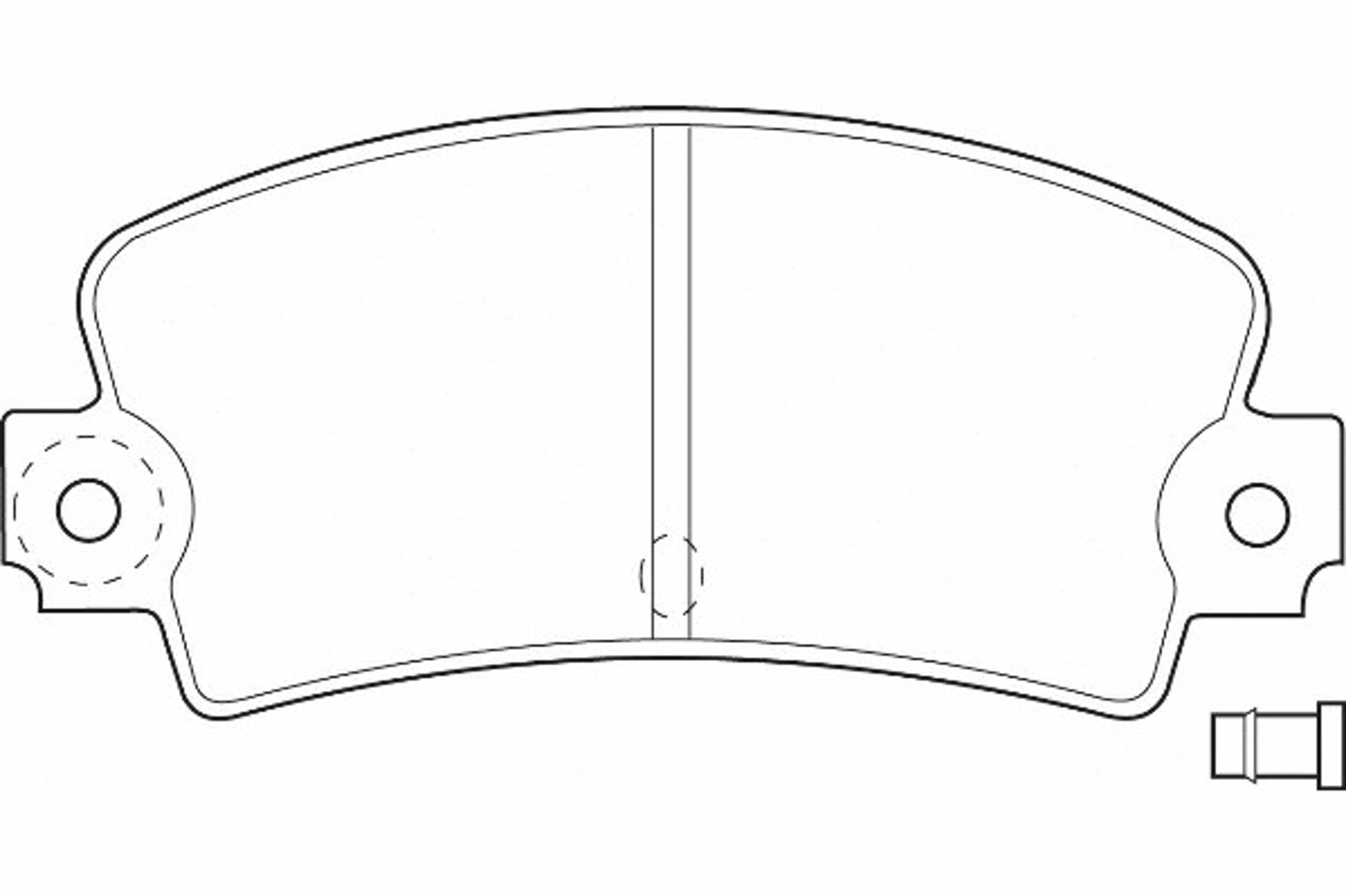 Колодки тормозные дисковые WAGNER WBP20336A