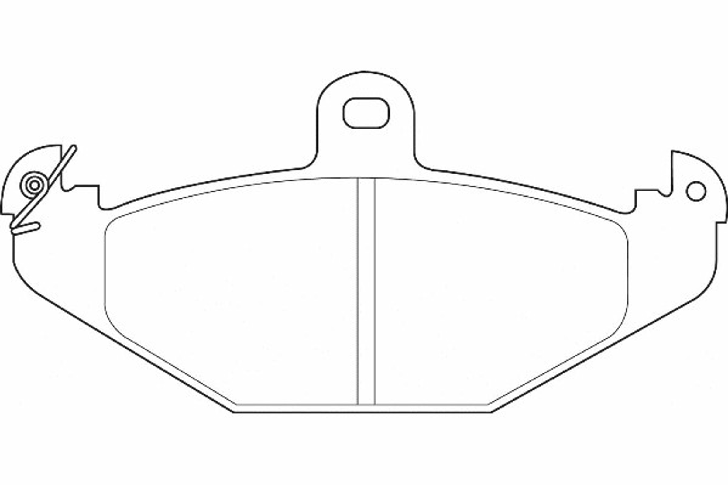 Колодки тормозные дисковые WAGNER WBP20410A