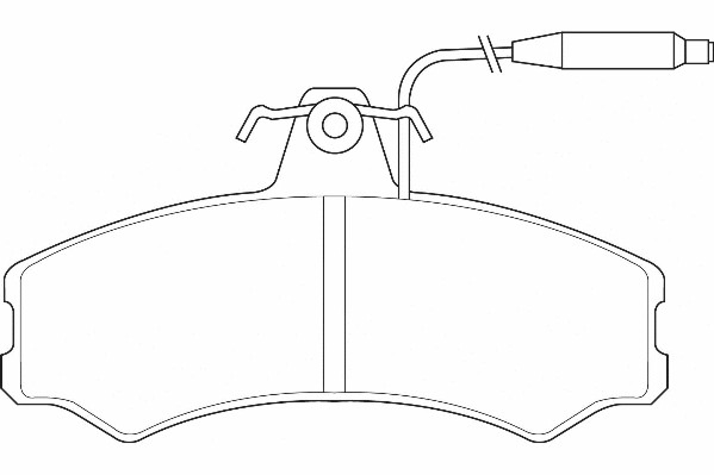 Колодки тормозные дисковые WAGNER WBP20741A