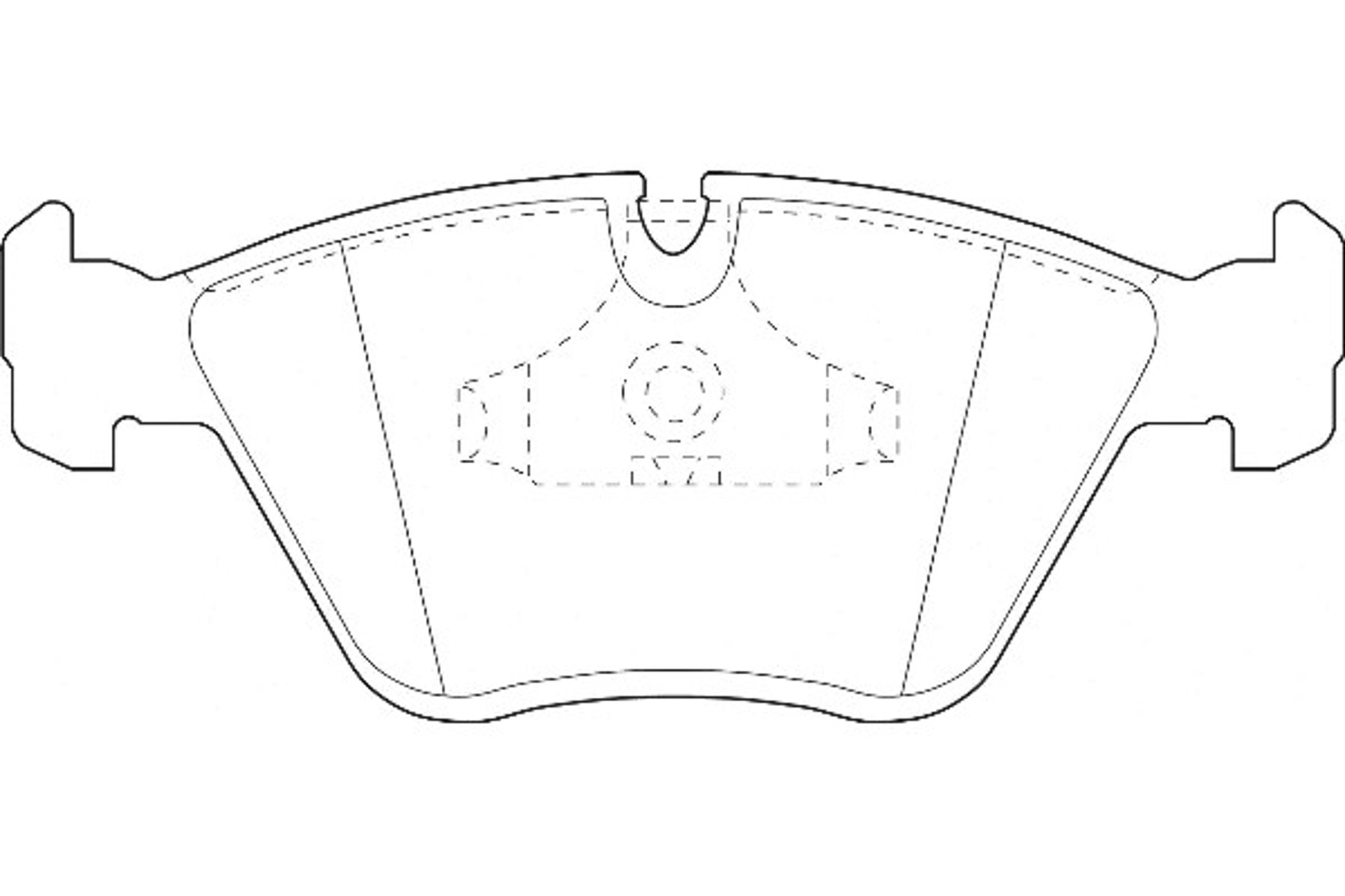 Колодки тормозные дисковые WAGNER WBP20968A