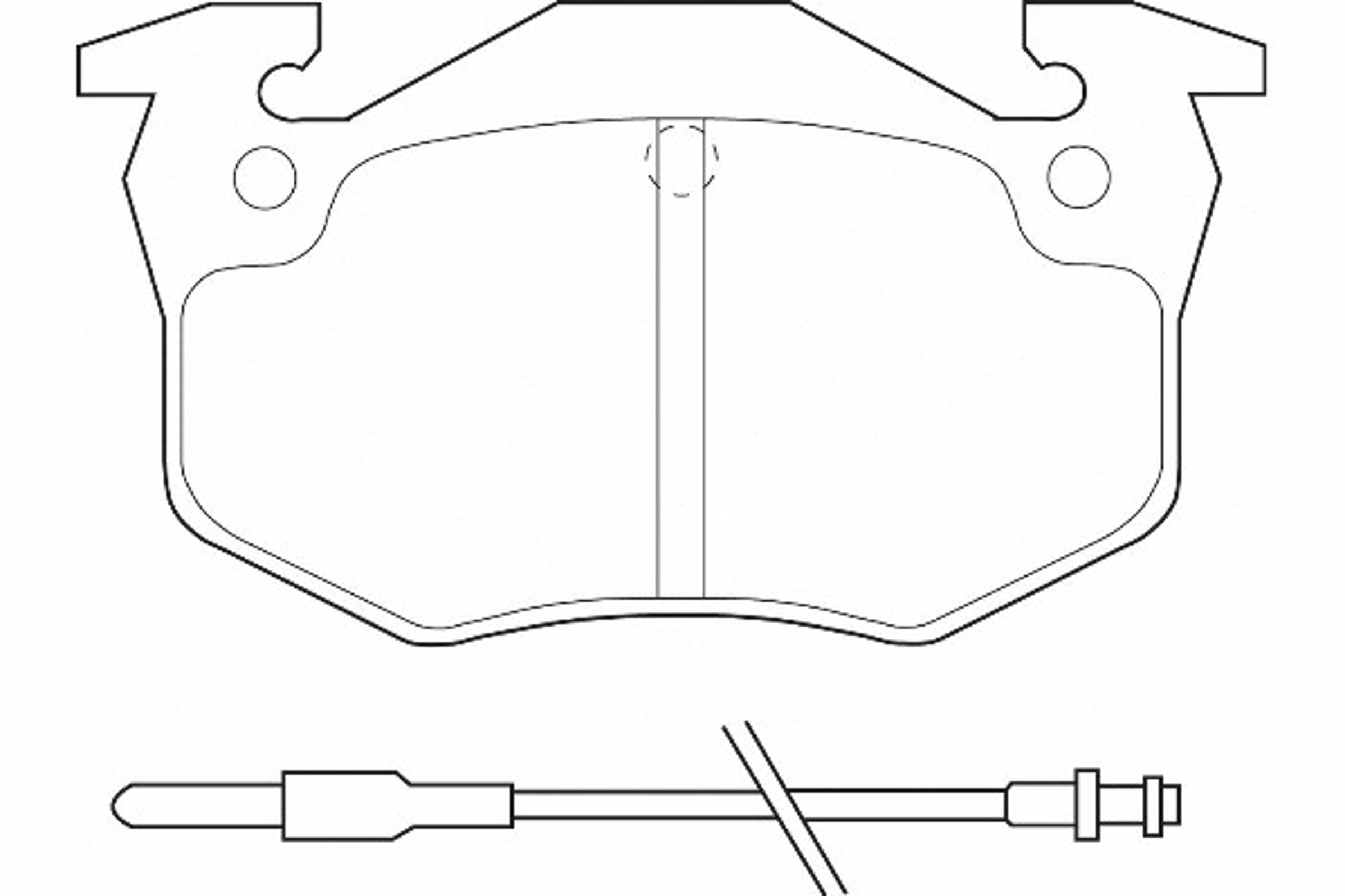 Колодки тормозные дисковые WAGNER WBP20973A
