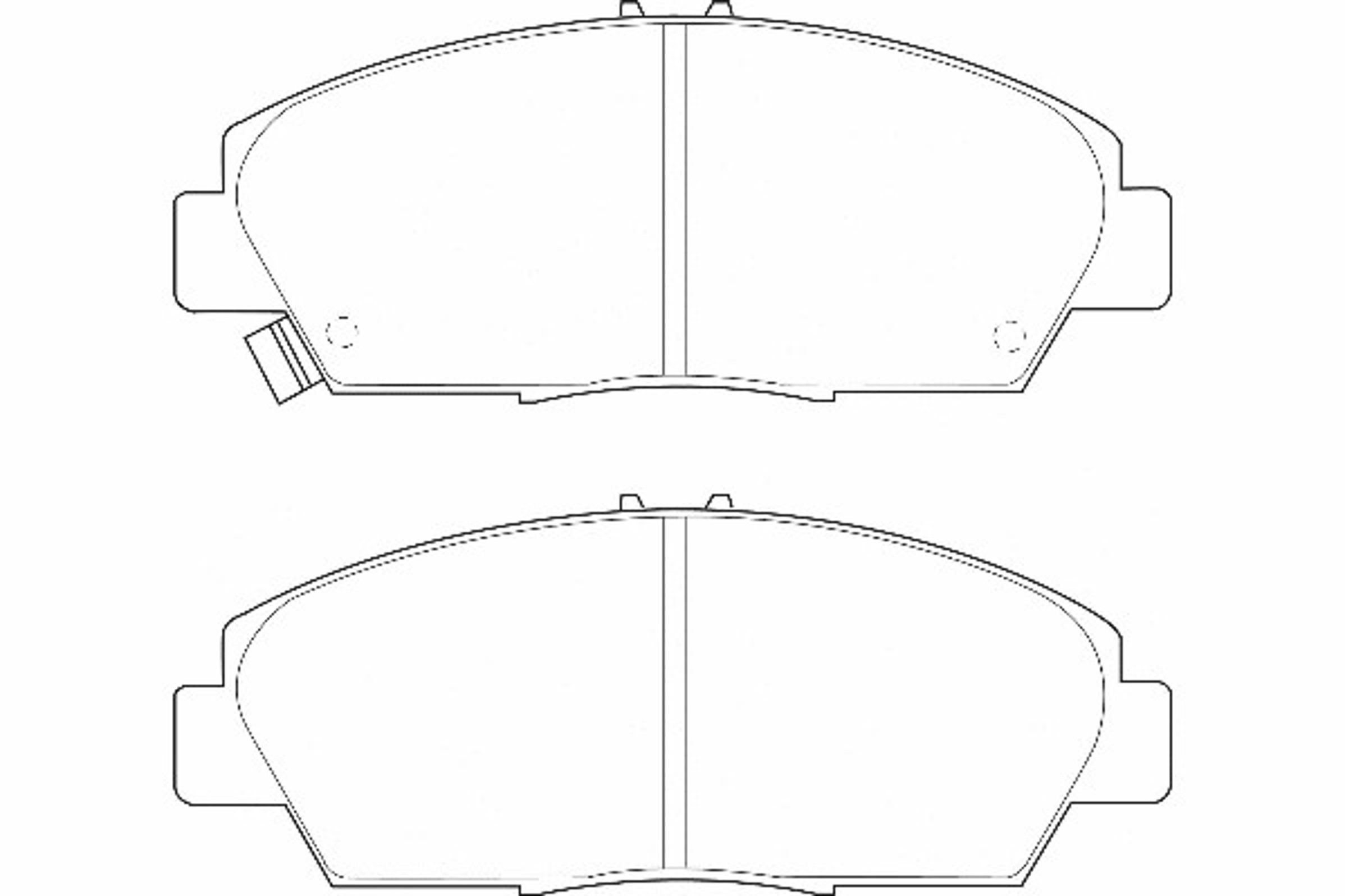 Колодки тормозные дисковые WAGNER WBP21497A