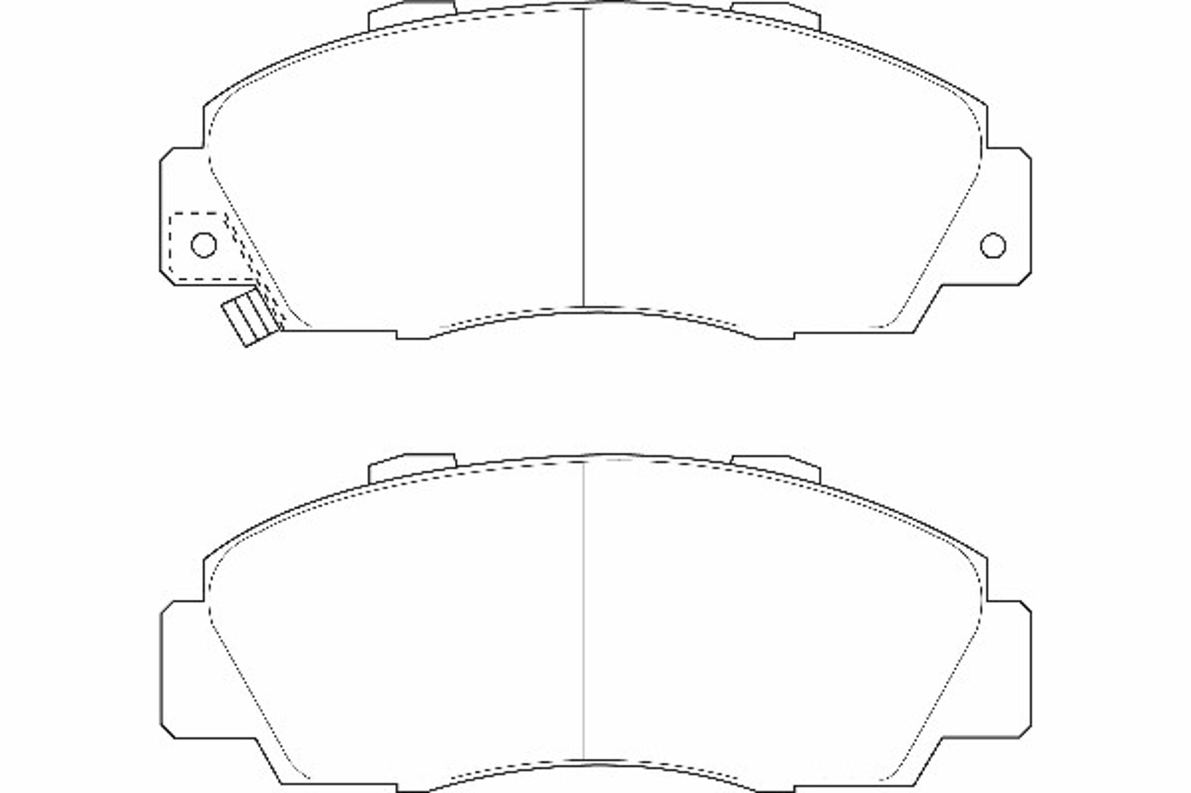 Колодки тормозные дисковые WAGNER WBP21651A