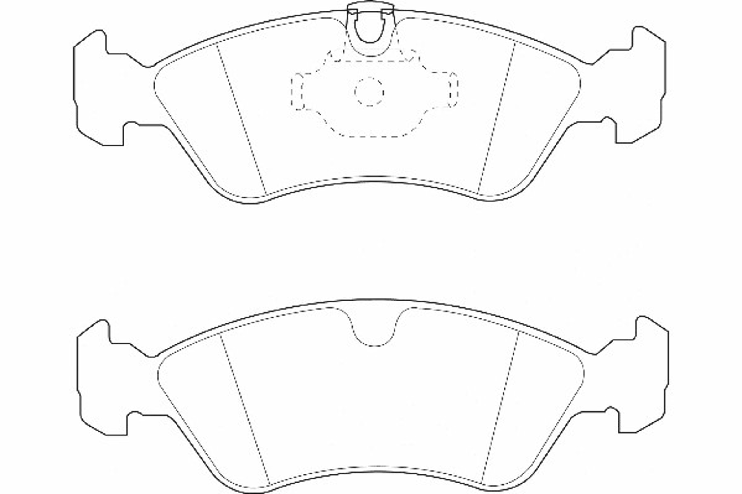 Колодки тормозные дисковые WAGNER WBP21862A