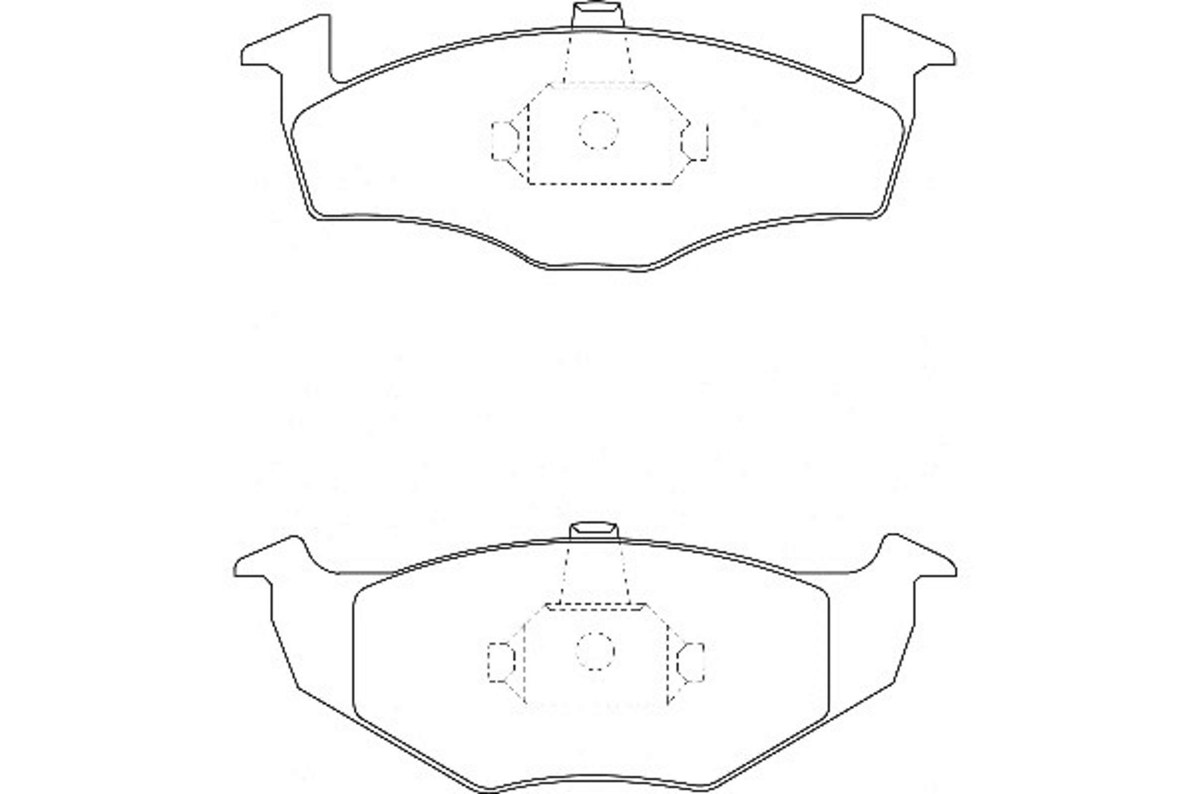 Колодки тормозные дисковые WAGNER WBP21866A