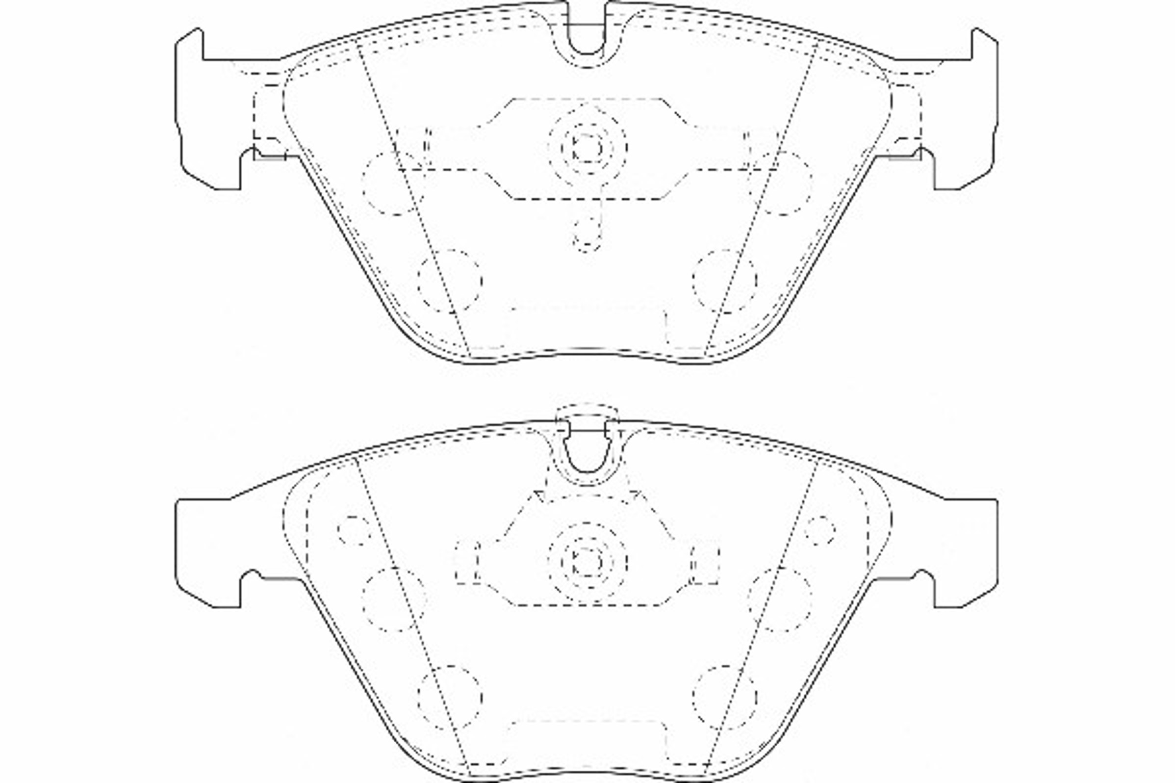 Колодки тормозные дисковые WAGNER WBP23312A