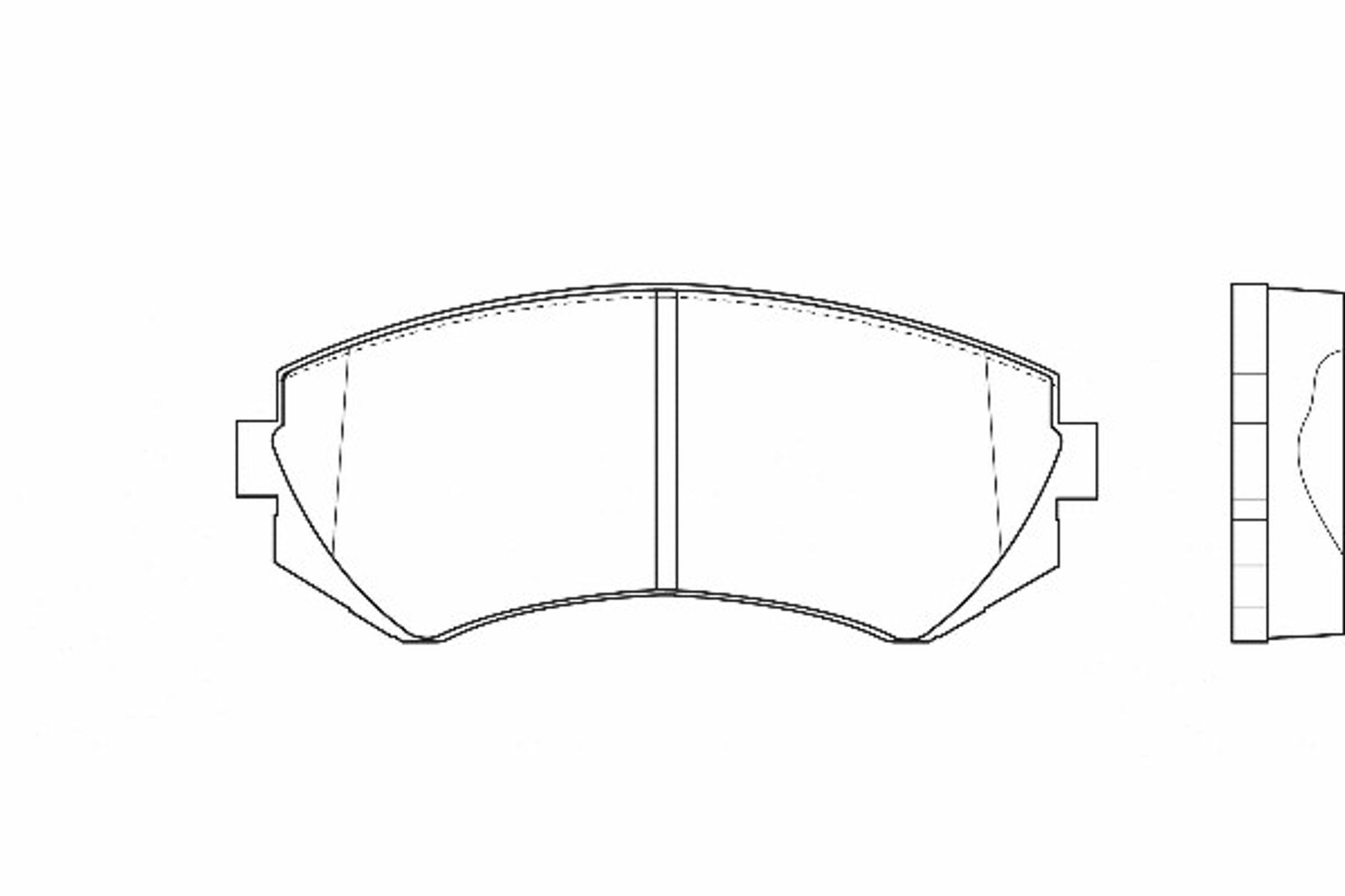Колодки тормозные дисковые WAGNER WBP23502A