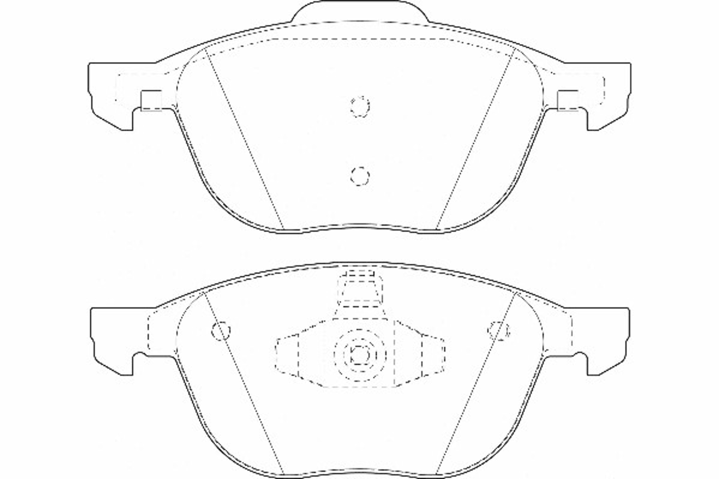 Колодка тормозная дисковая комплект WAGNER WBP23723A