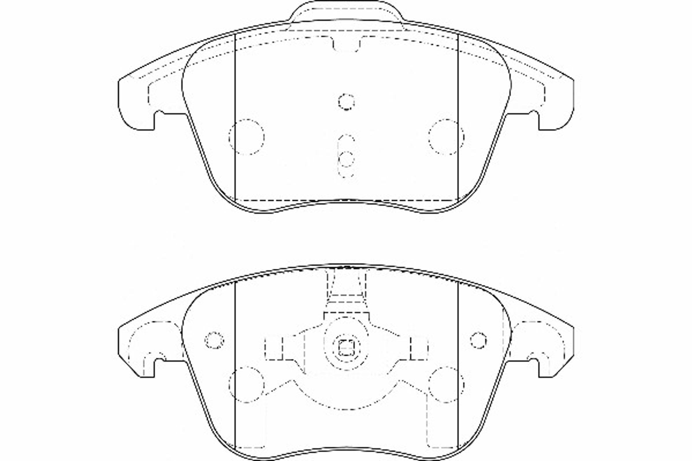 Колодки тормозные дисковые WAGNER WBP24557A
