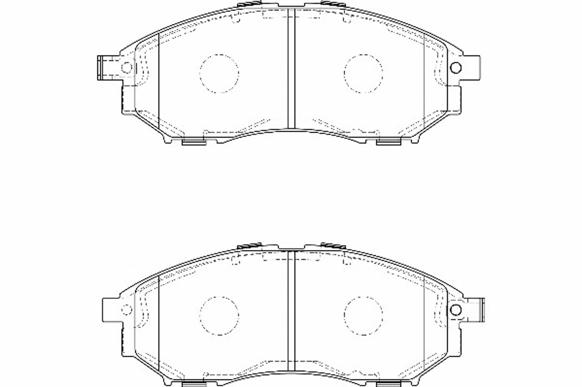 Колодки тормозные дисковые WAGNER WBP80001A