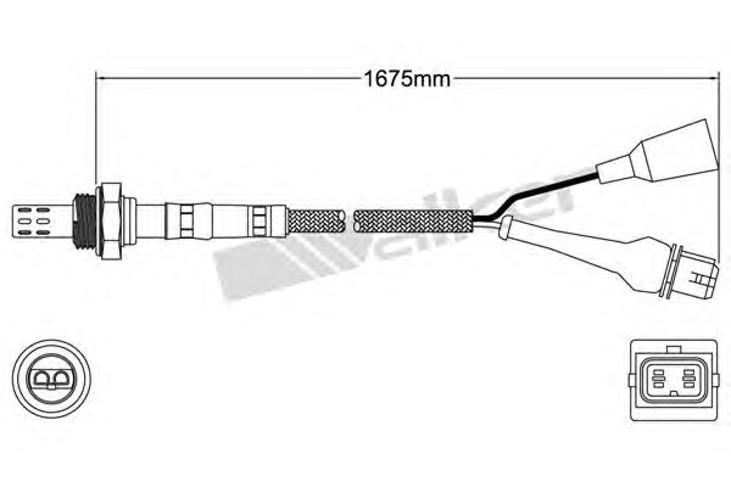 Лямбда-зонд WALKER PRODUCTS 250-23142