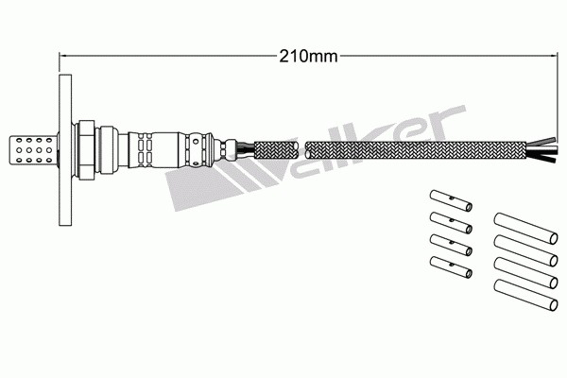 Лямбда-зонд WALKER PRODUCTS 250-24050