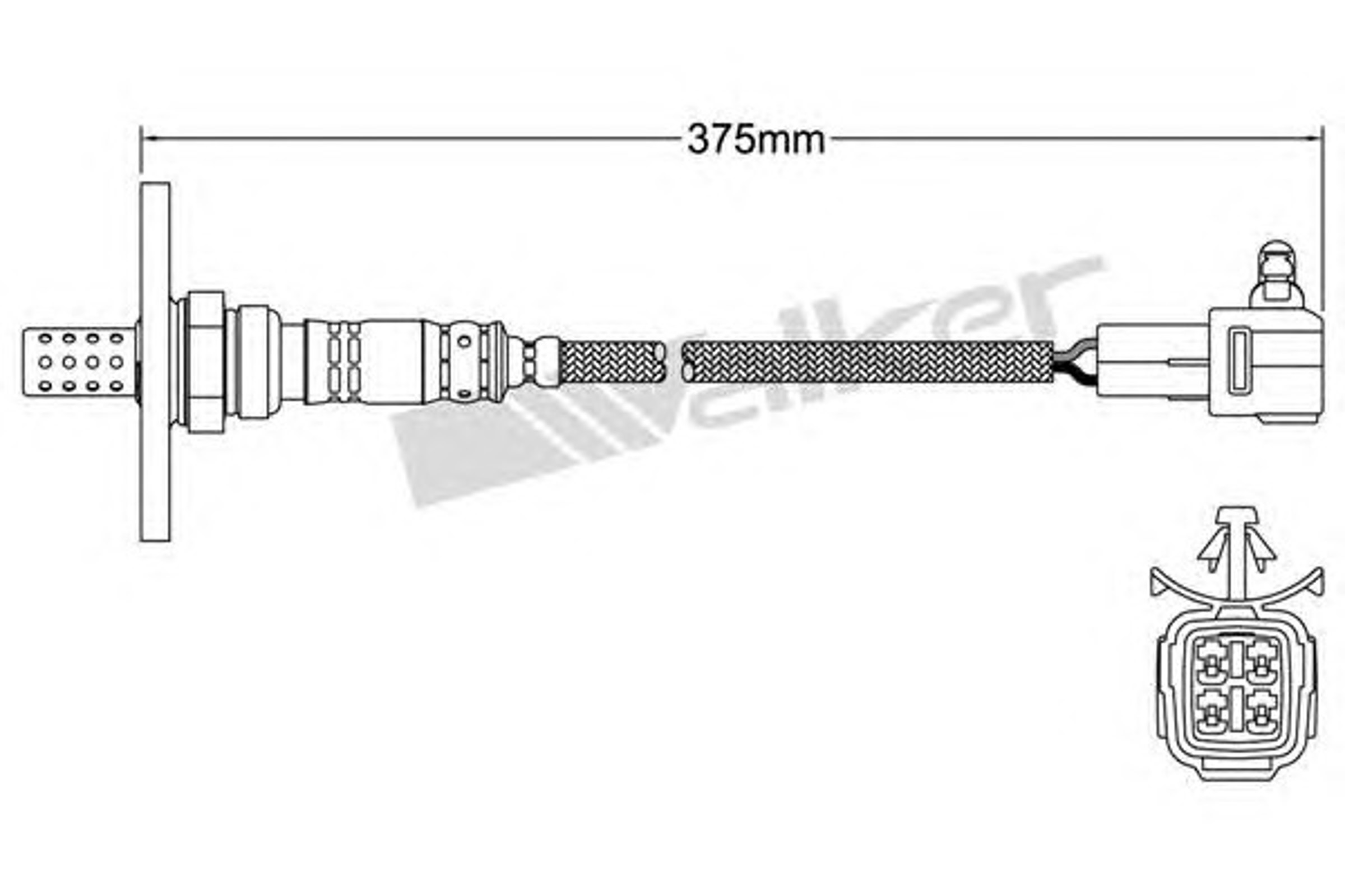 Лямбда-зонд WALKER PRODUCTS 250-24051
