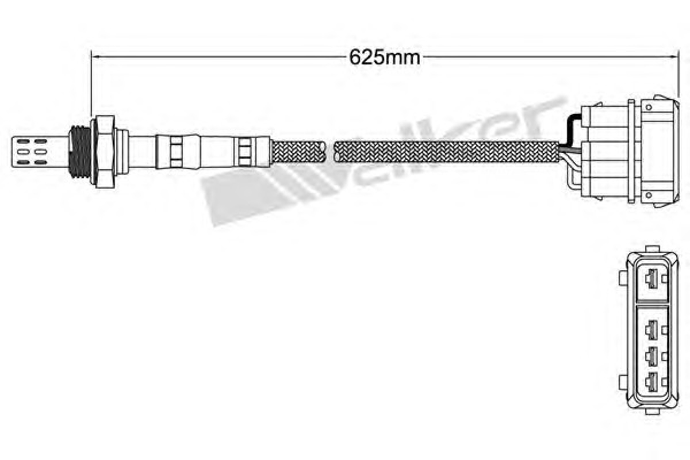 Лямбда-зонд WALKER PRODUCTS 250-24066