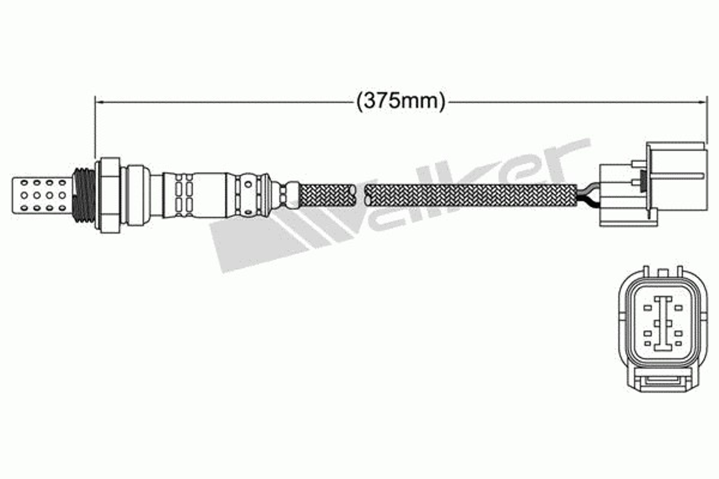 Лямбда-зонд WALKER PRODUCTS 250-24308