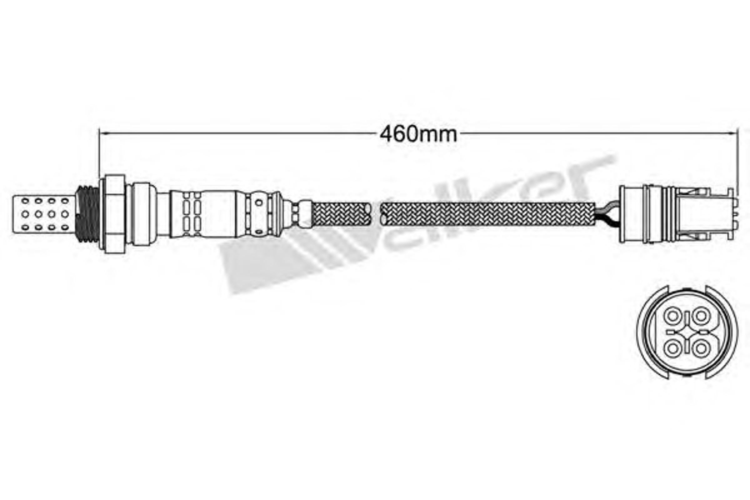 Лямбда-зонд WALKER PRODUCTS 250-24412