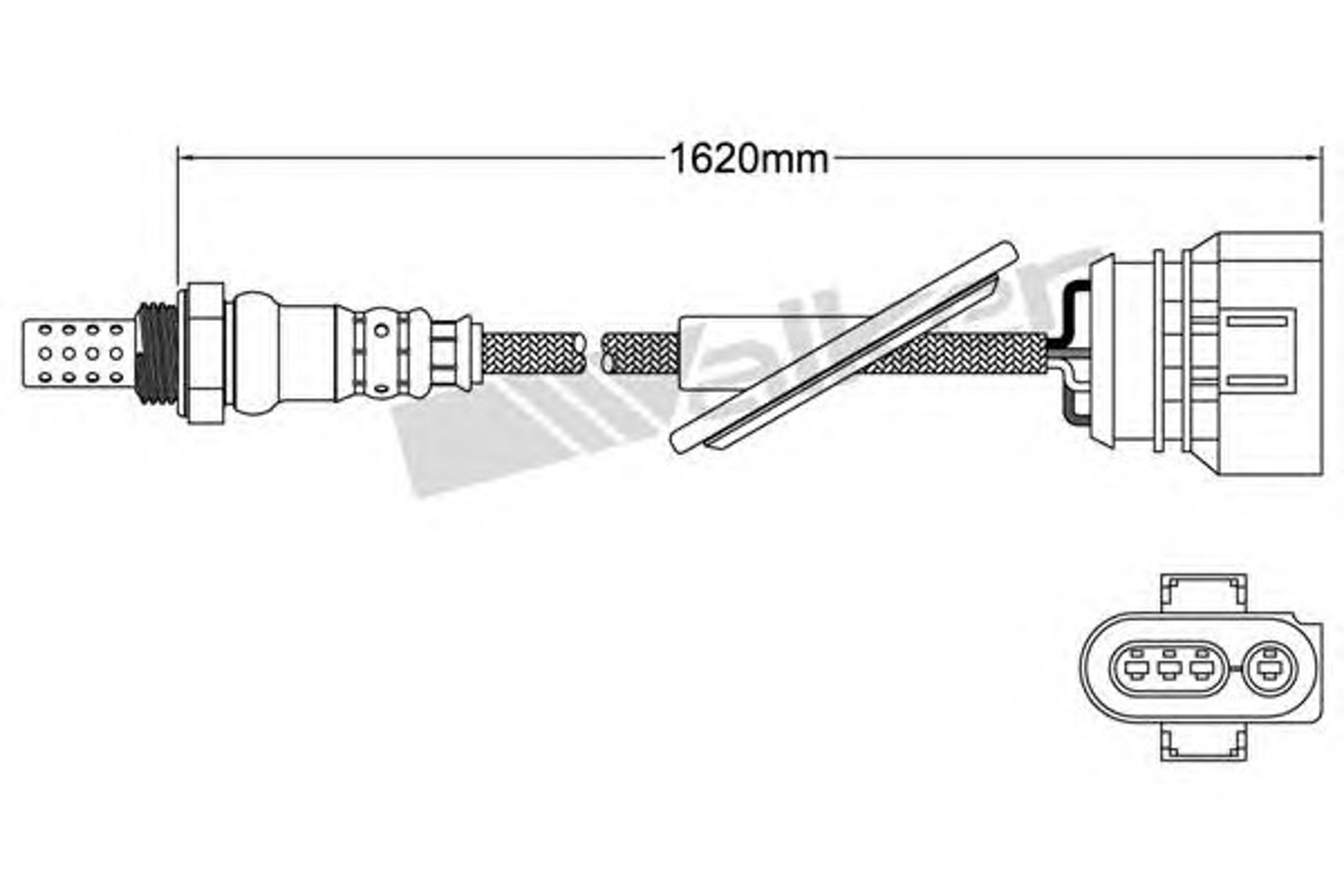 Лямбда-зонд WALKER PRODUCTS 250-24430