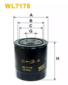 Фильтр масляный WIX WL7175
